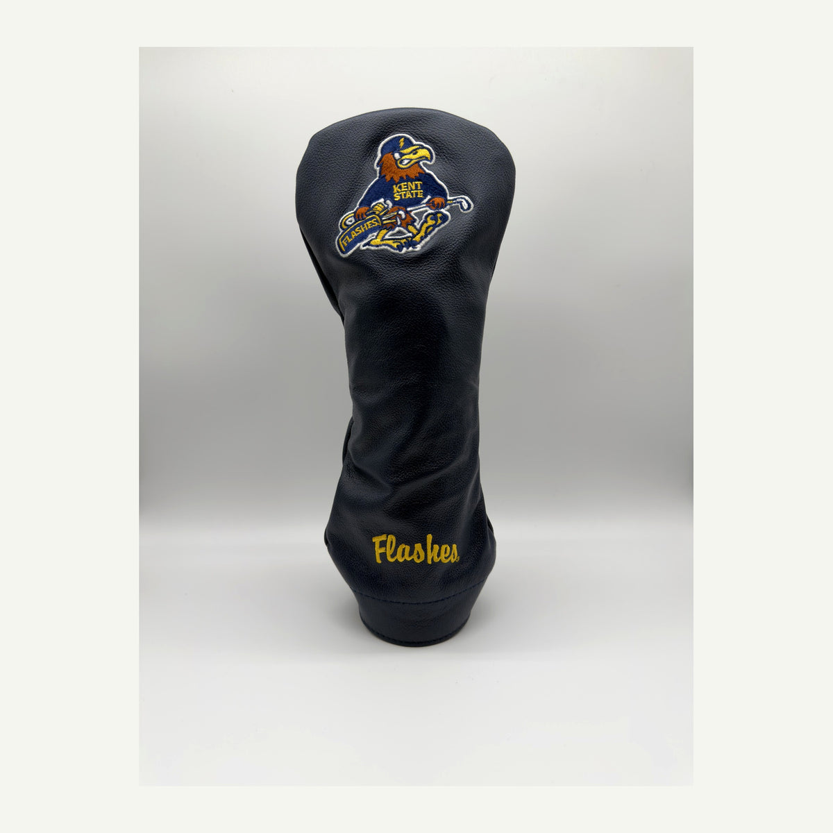 Kent State Fearless Flash Golf driver head cover — Solid, Navy