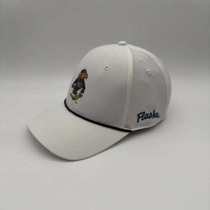 Kent State Fearless Flash hat in white, angled view