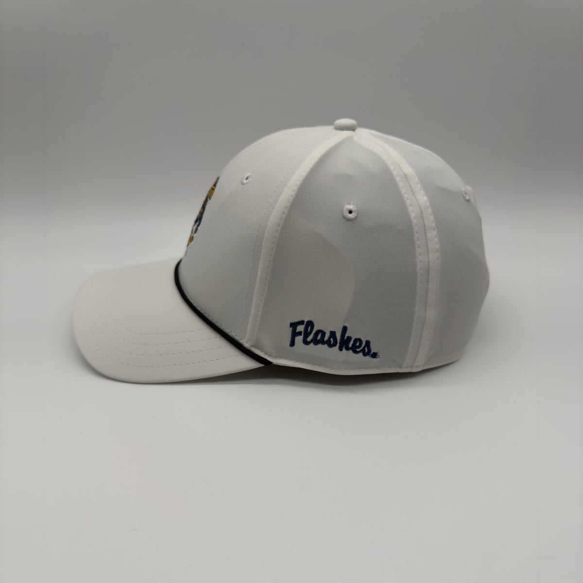 Kent State Fearless Flash hat in white, side view