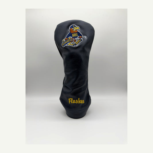 Kent State Fearless Flash Golf driver head cover — Solid, Navy