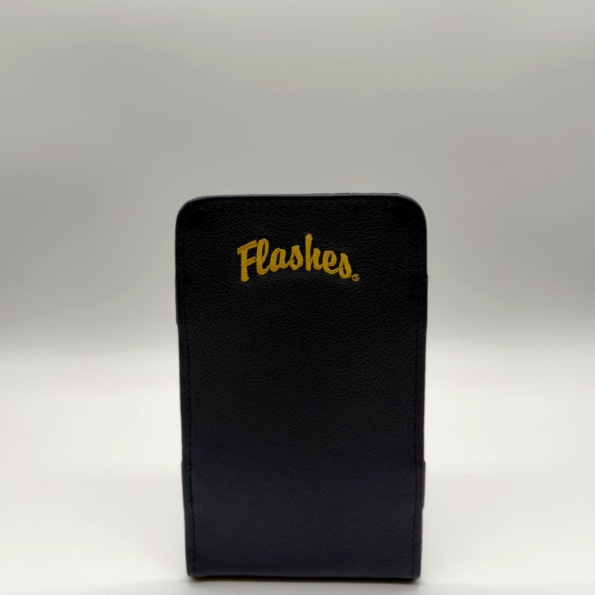 Kent State Fearless Flash Golf scorecard holder in navy, Flashes side