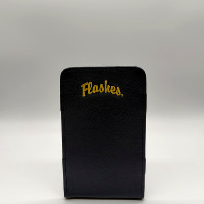 Kent State Fearless Flash Golf scorecard holder in navy, Flashes side